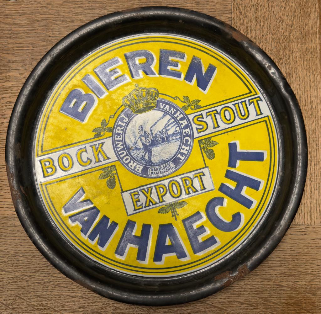 VINTAGE DIENBLAD VAN HAECHT EXPORT BOCK STOUT, Verzamelen, Merken en Reclamevoorwerpen, Ophalen of Verzenden, Gebruikt, Overige typen
