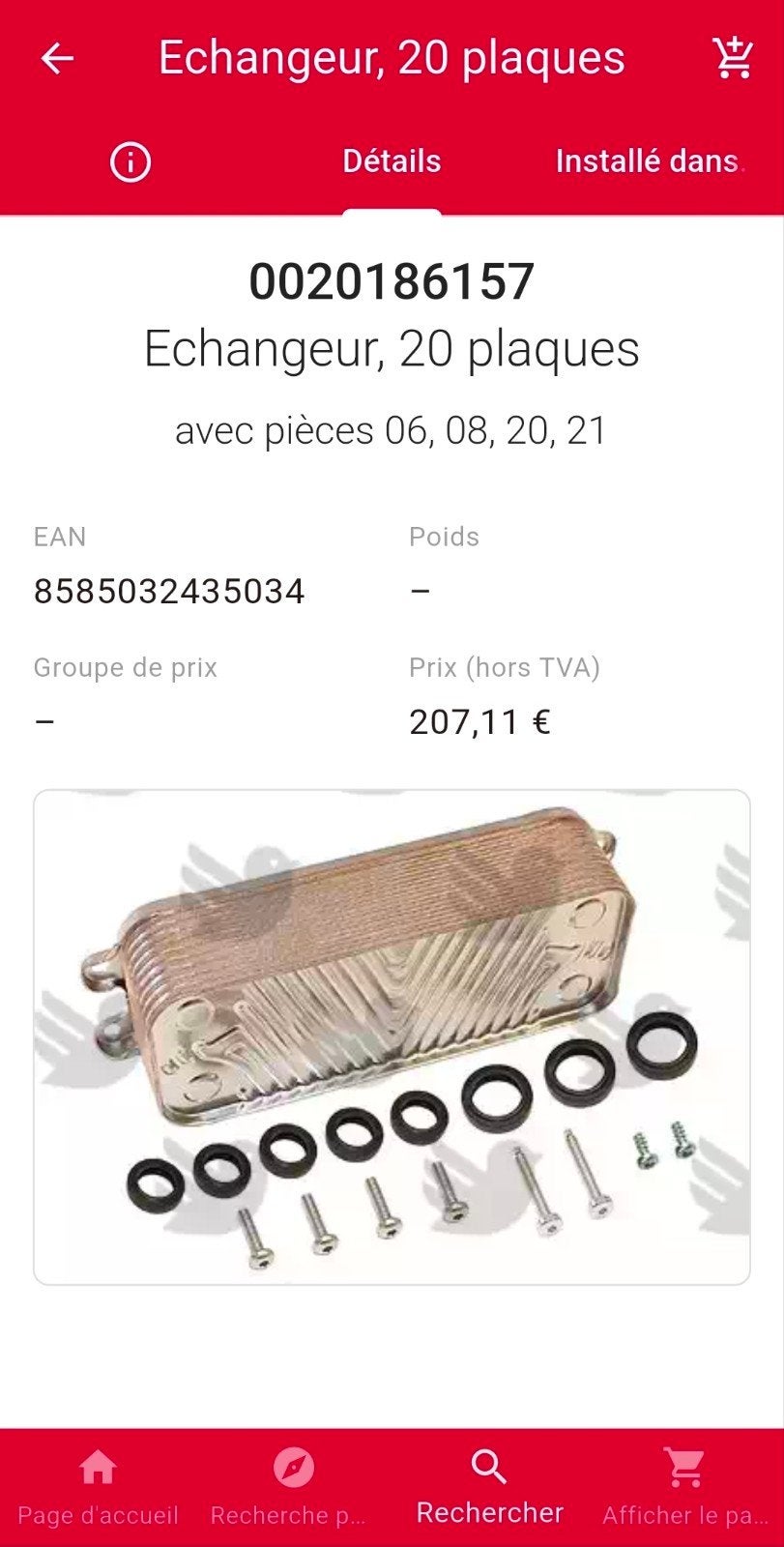 Echangeur sanitaire Bulex isoTwin Condens T../..-CS1 (N-BE), Ophalen of Verzenden, Nieuw