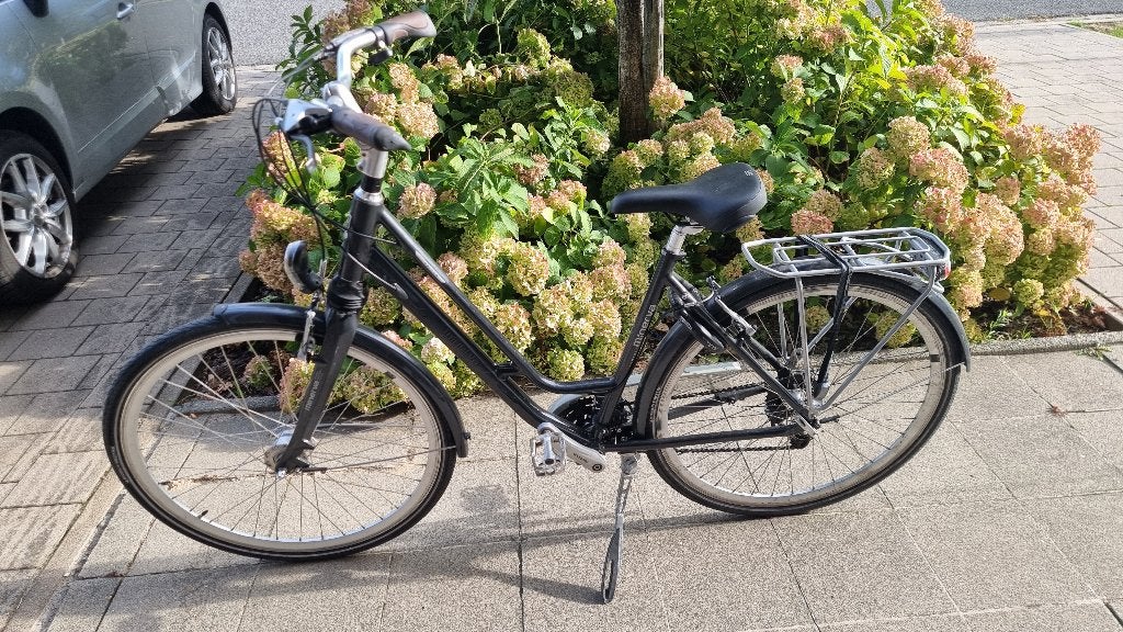 Damesfiets, Ophalen, Zo goed als nieuw