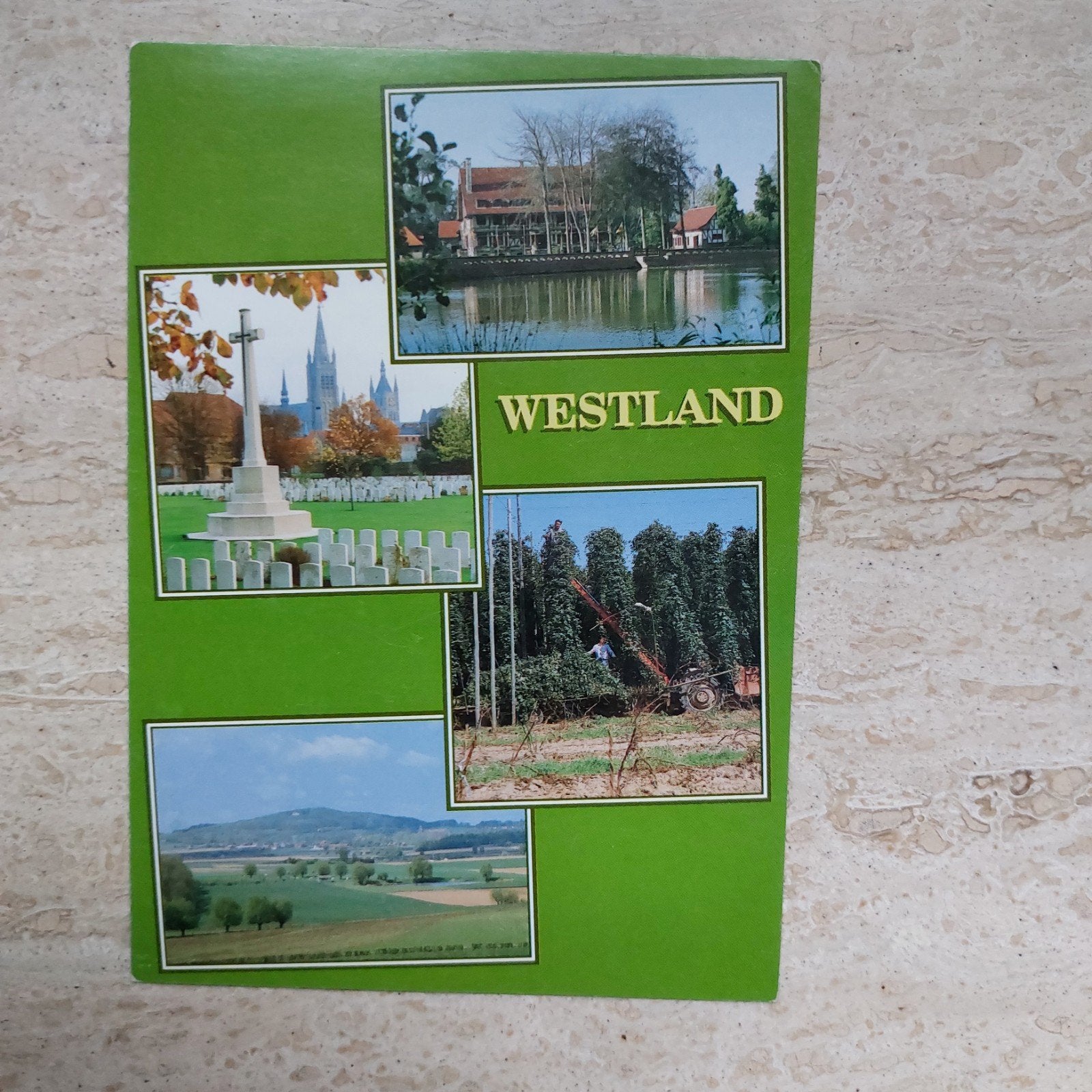 Carte postale inexplorée Westland, Enlèvement ou Envoi