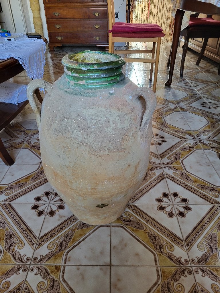 Ancienne jarre en terre cuite, Ophalen
