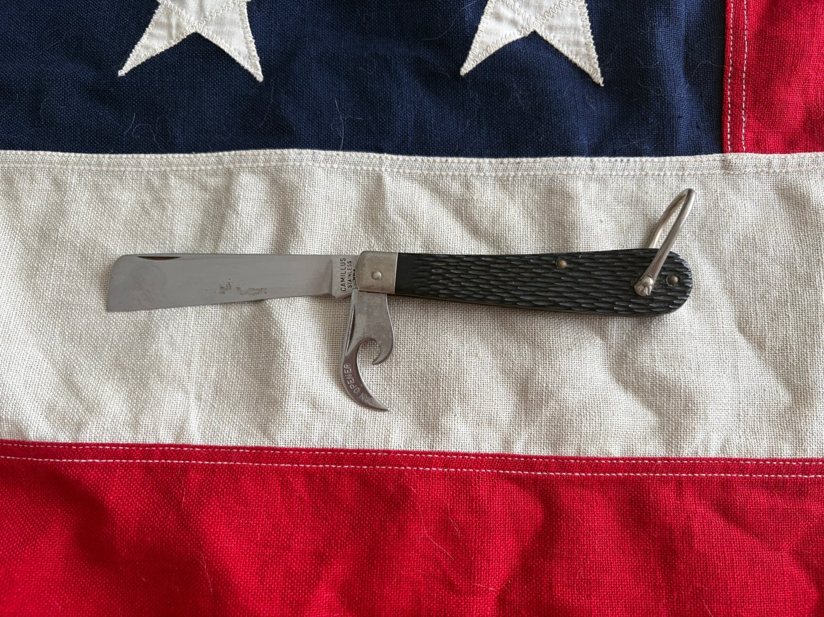 US WW2 coast guard pocket knife/rope knife, Collections, Enlèvement ou Envoi