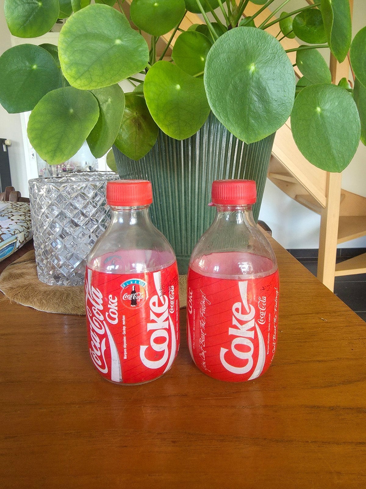 2 Coca Cola flessen '95, Ophalen of Verzenden