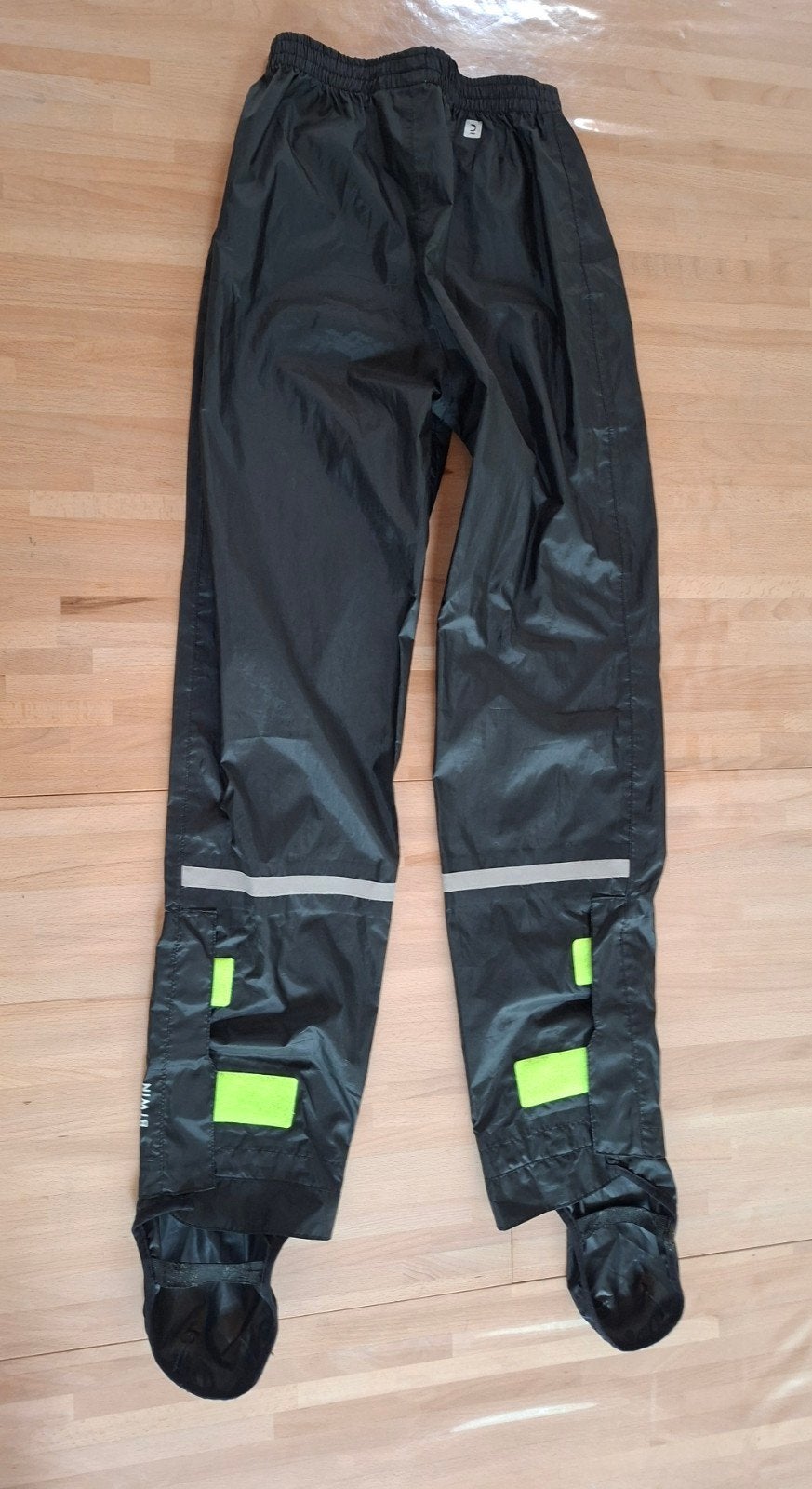 Regenbroek met schoencovers BTWIN 151-160 cm (12 / 13 jaar), Gebruikt, Kinderen, Overige maten, Btwin