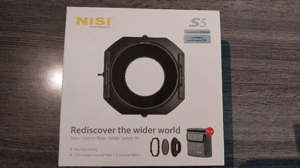 Porte-filtre Nisi S5 + pola CPL, compatible Tamron 15-30, Overige merken, Polarisatiefilter, Inclusief opbergcase, Ophalen of Verzenden