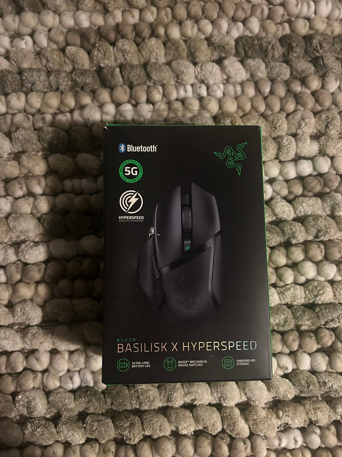 Razer Basilisk X HyperSpeed draadloze gaming muis, Rechtshandig, Muis, Gaming muis, Ophalen of Verzenden