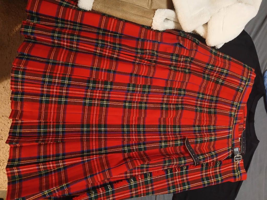 Kilt femme L, Ophalen, Gedragen