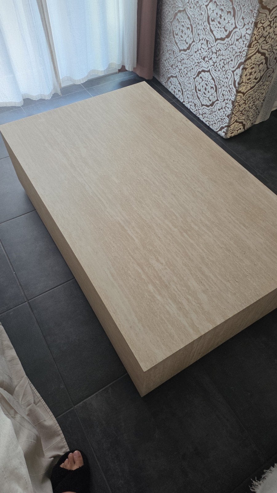 table basse, 100 à 150 cm, Synthétique, Enlèvement, Utilisé