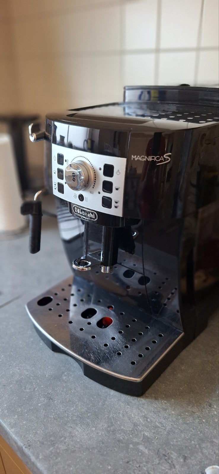 De Longhi MagnificaS+koffie set, Enlèvement