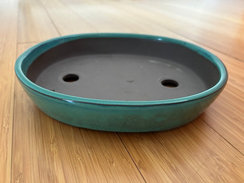 Pot oval à bonzai, Overige materialen, Binnen, Zo goed als nieuw, Minder dan 40 cm