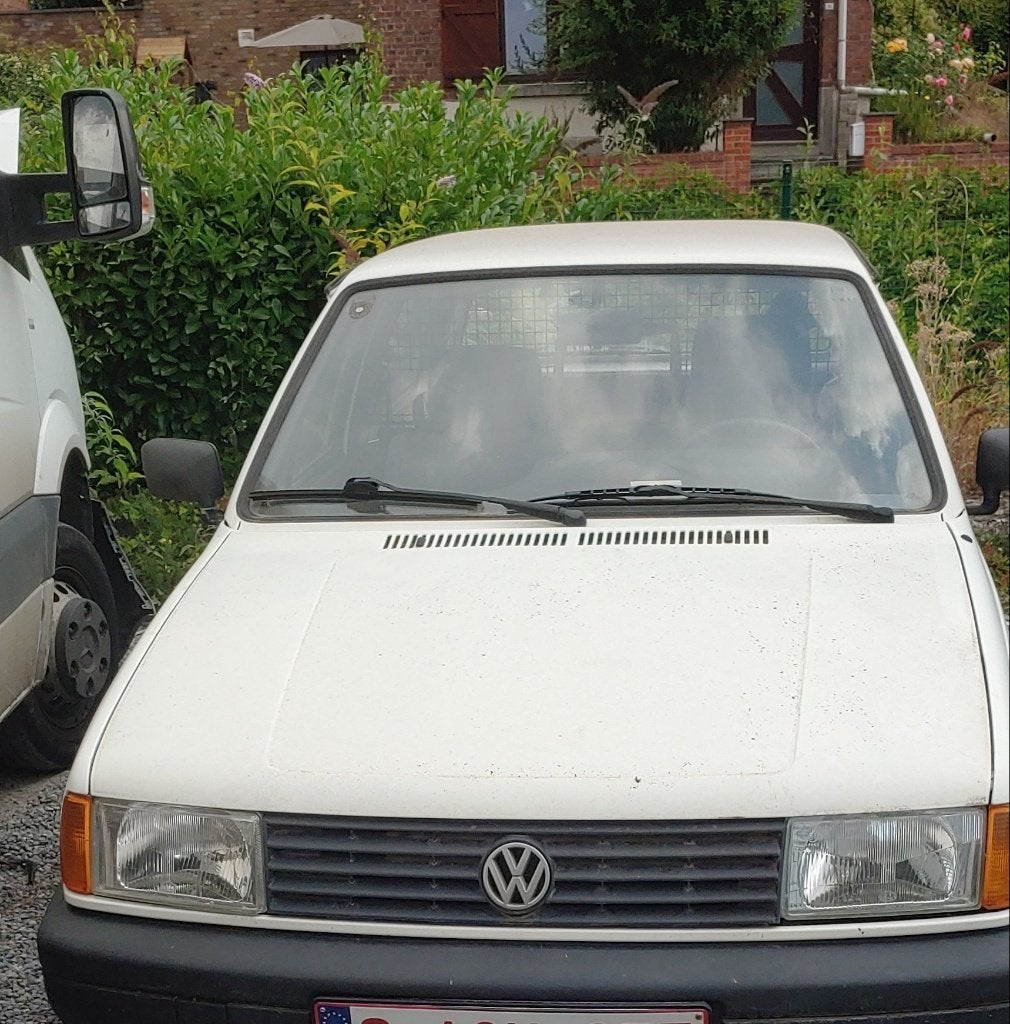 VW Polo 1.4D bestelwagen, Auto's, Volkswagen, 4 cilinders, 1387 cc, Wit, Particulier