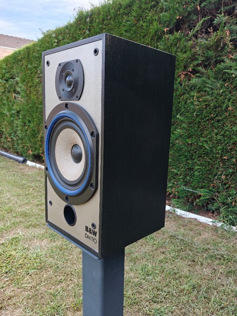 Bowers DM110, gereviseerd, mooi geluid, TV, Hi-fi & Vidéo, Enlèvement