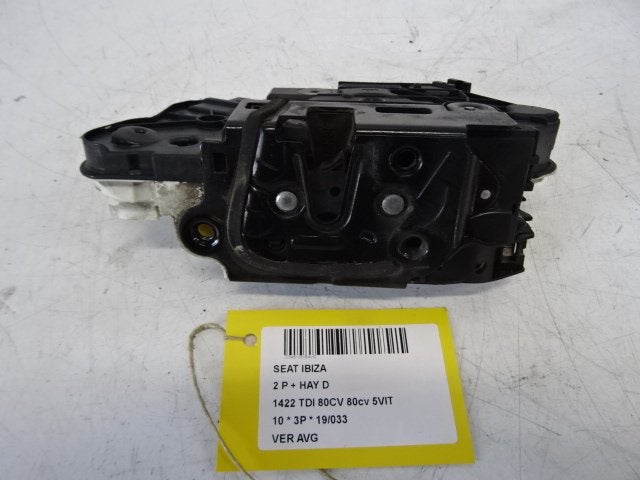 SERRURE DE PORTE AVANT GAUCHE Seat Ibiza IV SC (6J1), Utilisé, Gauche, Seat