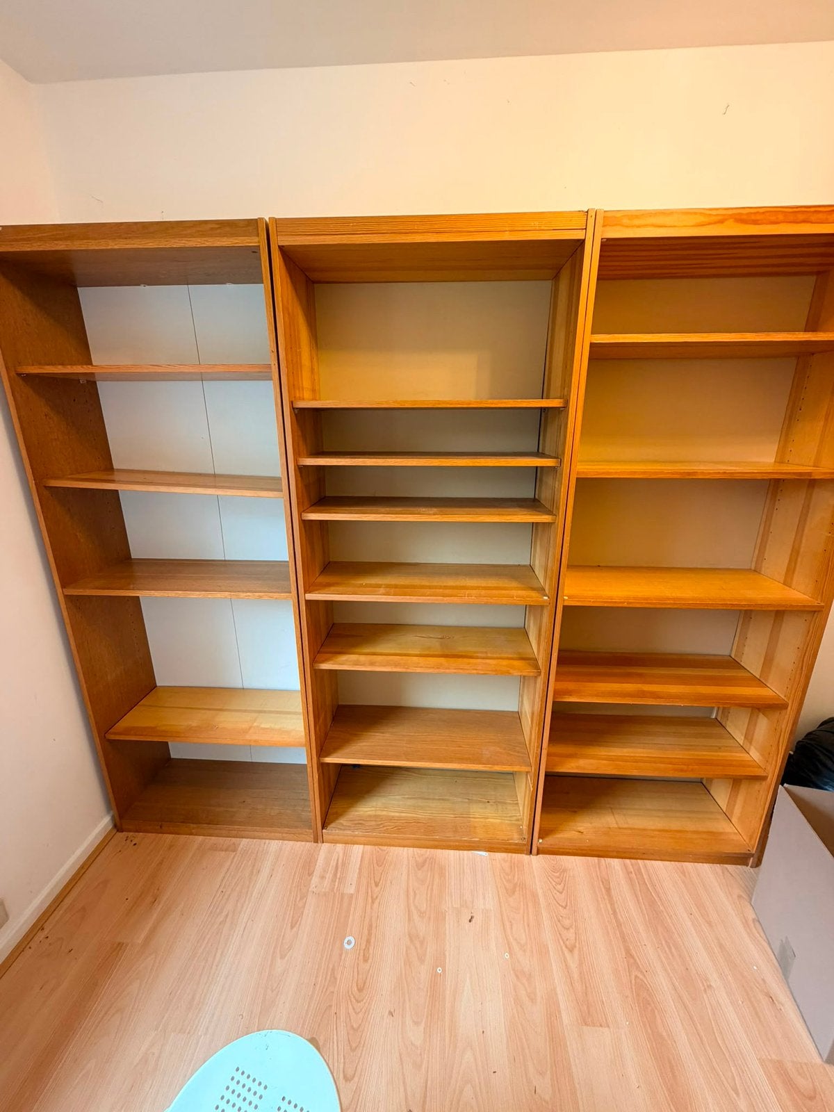 Bibliothèques modulaires en bois de 3 éléments (offre?), Maison & Meubles, Accessoires pour la Maison | Étagères pour CD & DVD