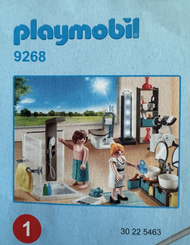 Salle de bain Playmobil, Enlèvement ou Envoi, Comme neuf
