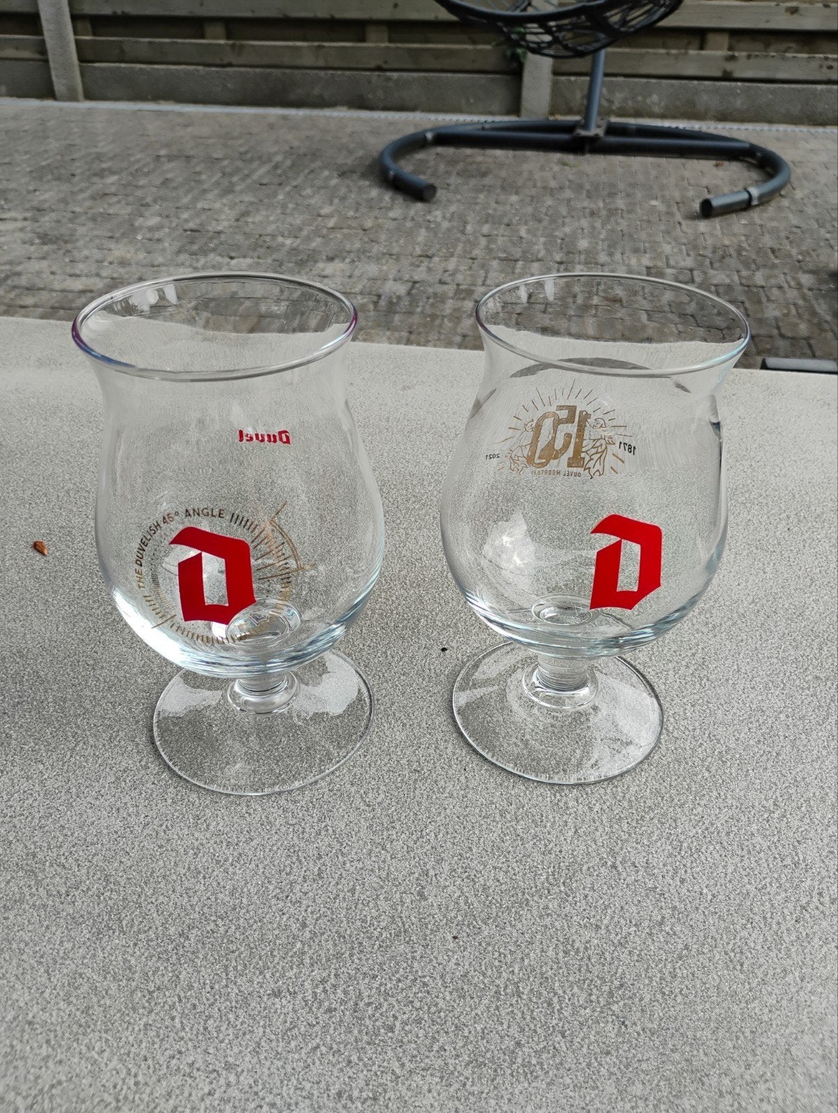 Verres à bière régionaux, Enlèvement, Duvel