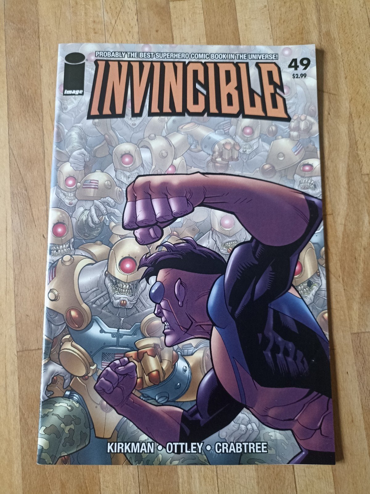 Comic Us Invincible #49 (2008) - Image comics, Livres, BD | Comics, Comme neuf, Enlèvement, Robert Kirkman, Comics