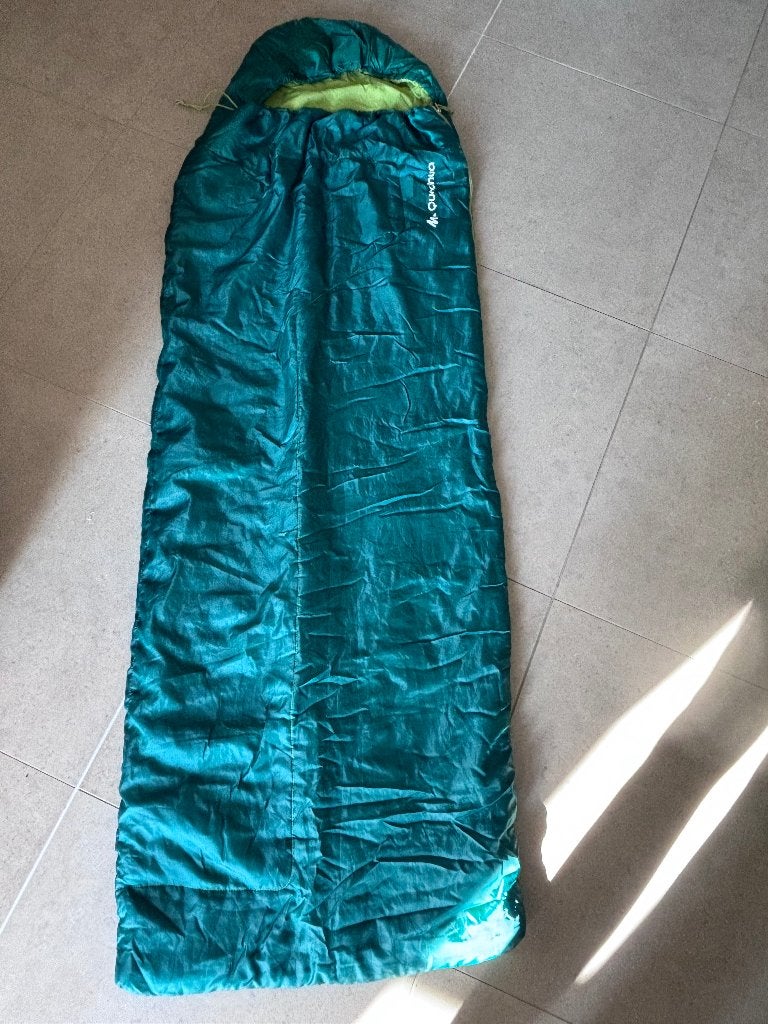 sac de couchage - sac à dos - matelas - fleece, Enlèvement ou Envoi, Comme neuf