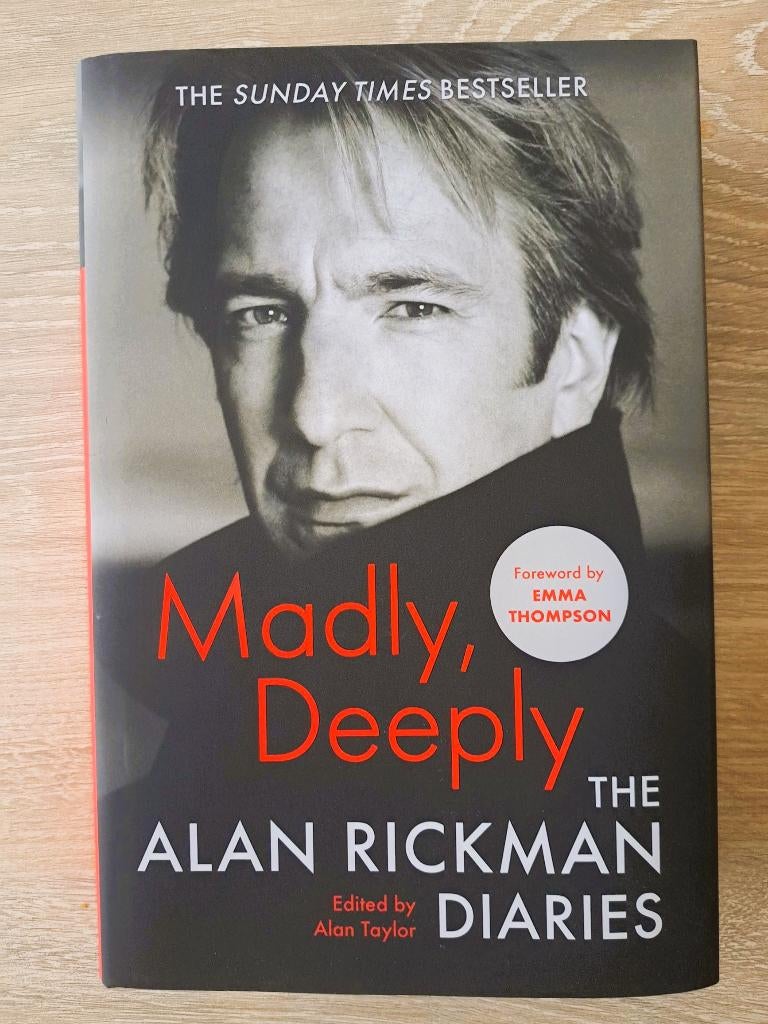 Alan Rickman Diaries, Enlèvement ou Envoi, Comme neuf, Alan Rickman