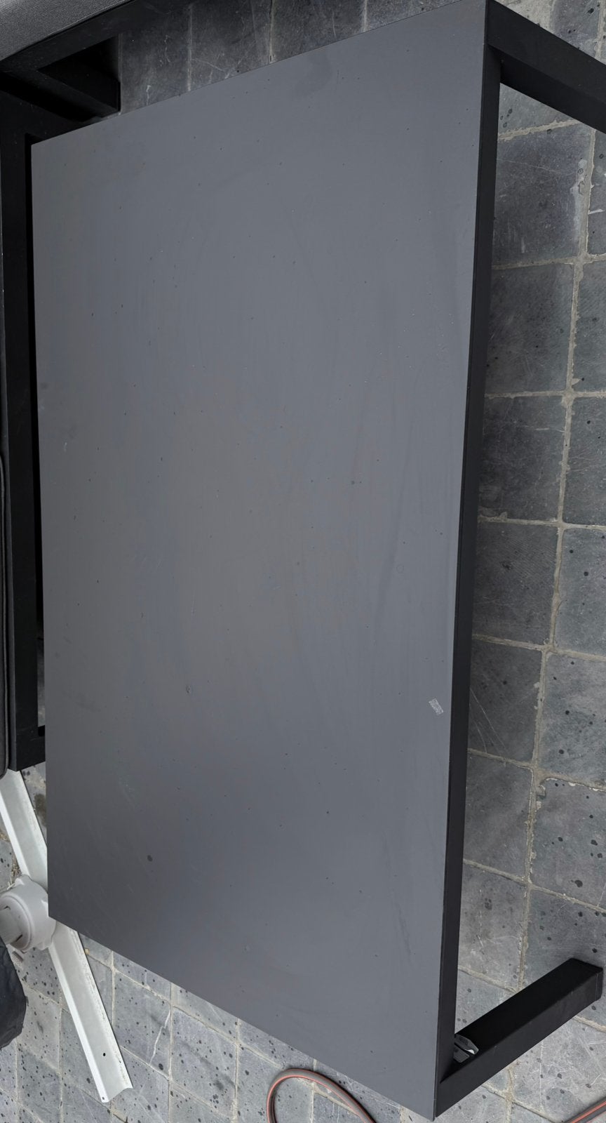 Tuintafel, Jardin & Terrasse, Écrans de jardin, Comme neuf, Aluminium, Enlèvement ou Envoi