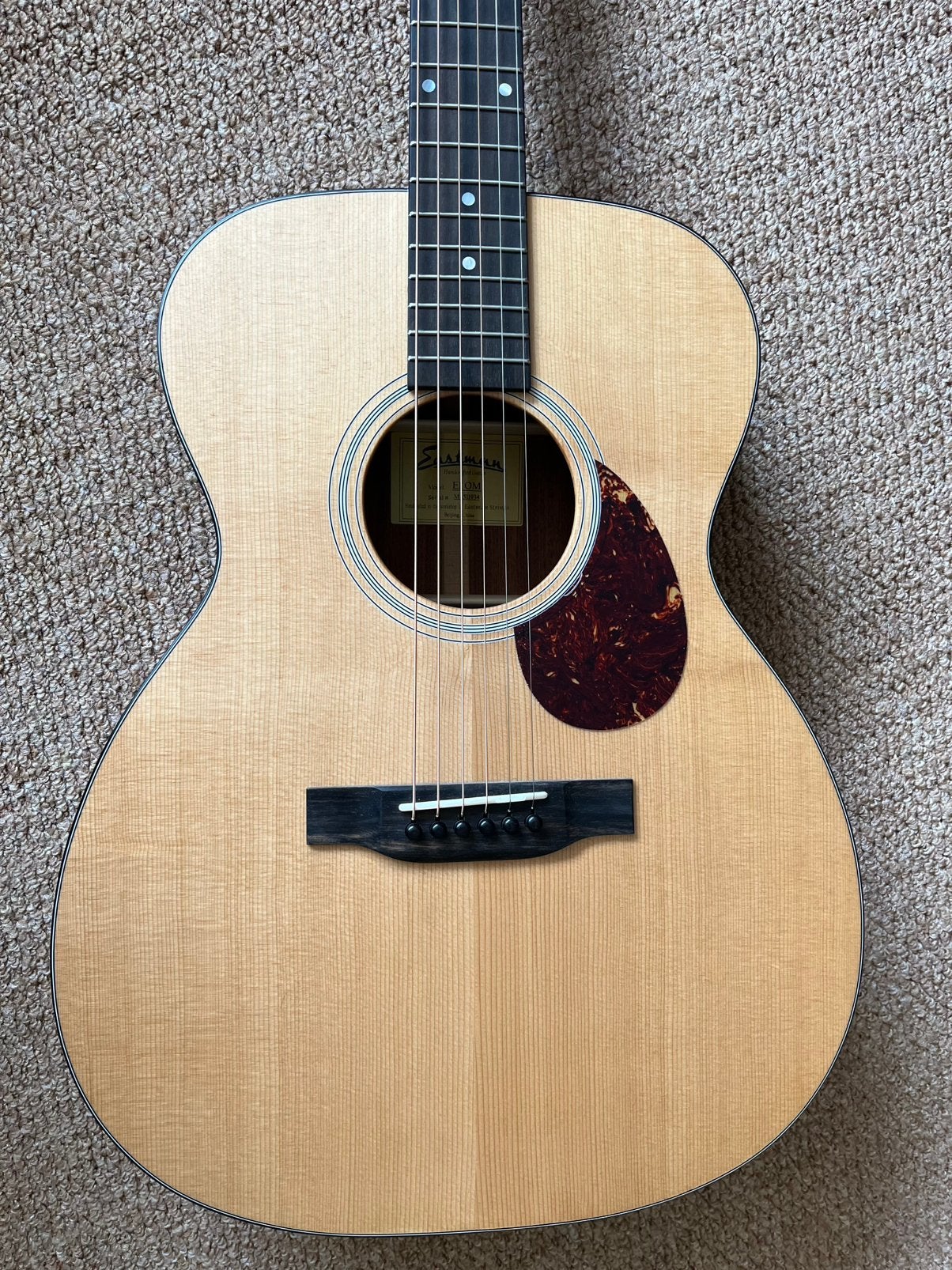 Eastman E1 OM Orchestra Model Akoestische Gitaar Staalsnarig, Ophalen, Zo goed als nieuw