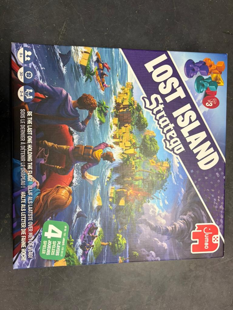 Jumbo - Stratego - Lost Island - Bordspel vanaf 8j-4spelers, Ophalen of Verzenden, Nieuw