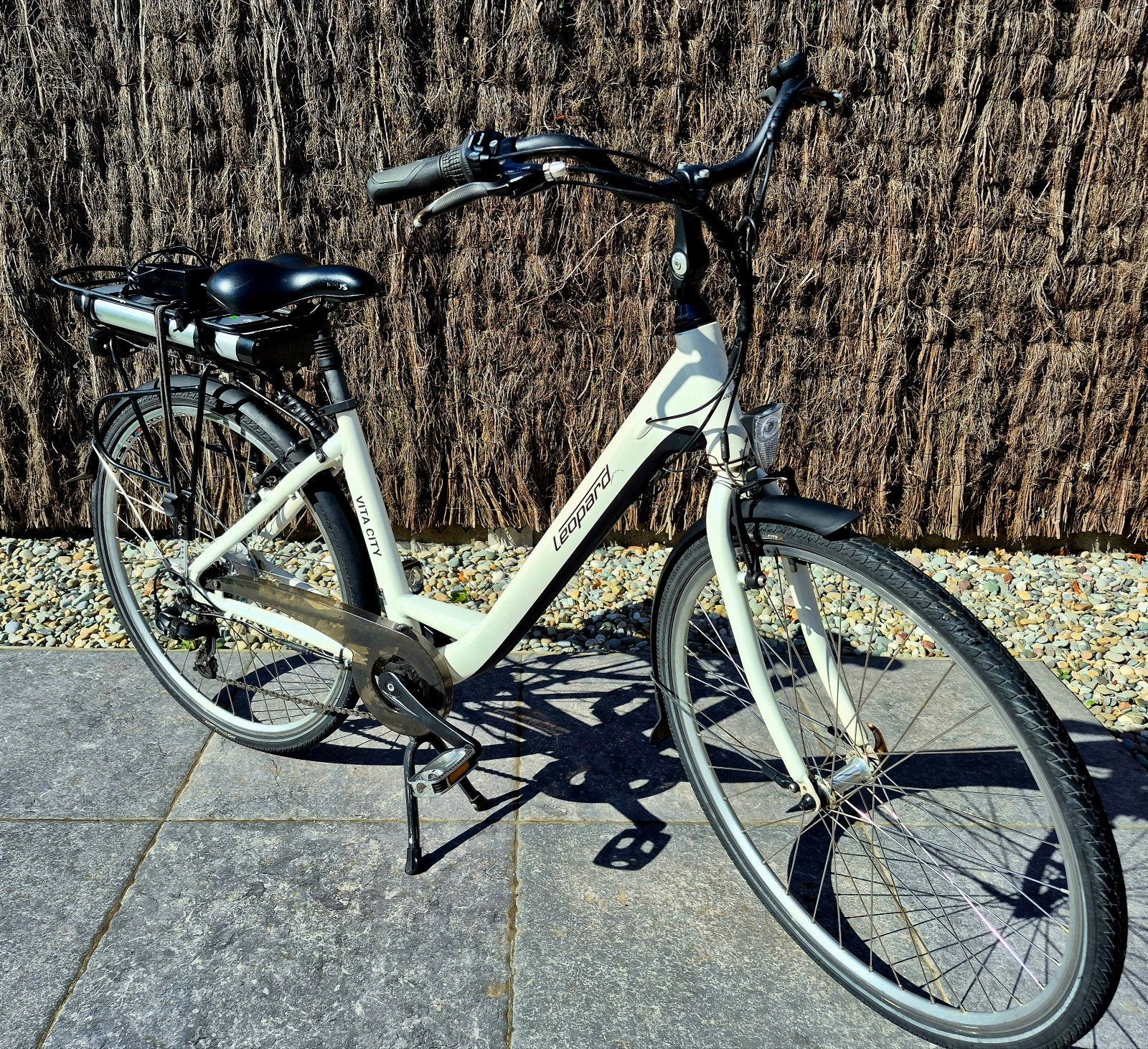 Elektrische damesfiets alles werkt perfect., Fietsen en Brommers, Elektrische fietsen, Ophalen