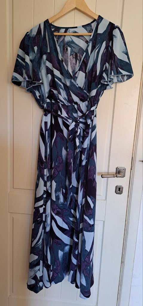Zomerjurk Shein maat XXL, Kleding | Dames, Blauw, Maat 46/48 (XL) of groter, Ophalen of Verzenden, Zo goed als nieuw