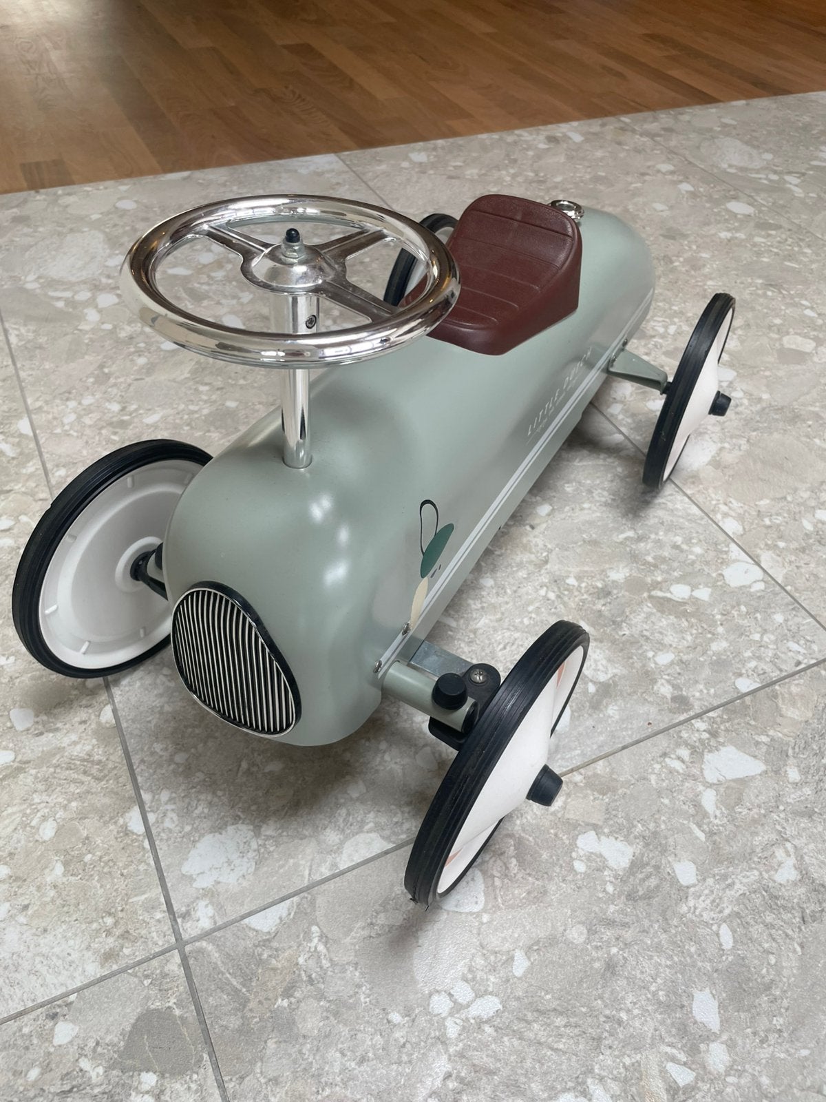 Retro loopauto little dutch olive, Kinderen en Baby's, Ophalen, Zo goed als nieuw