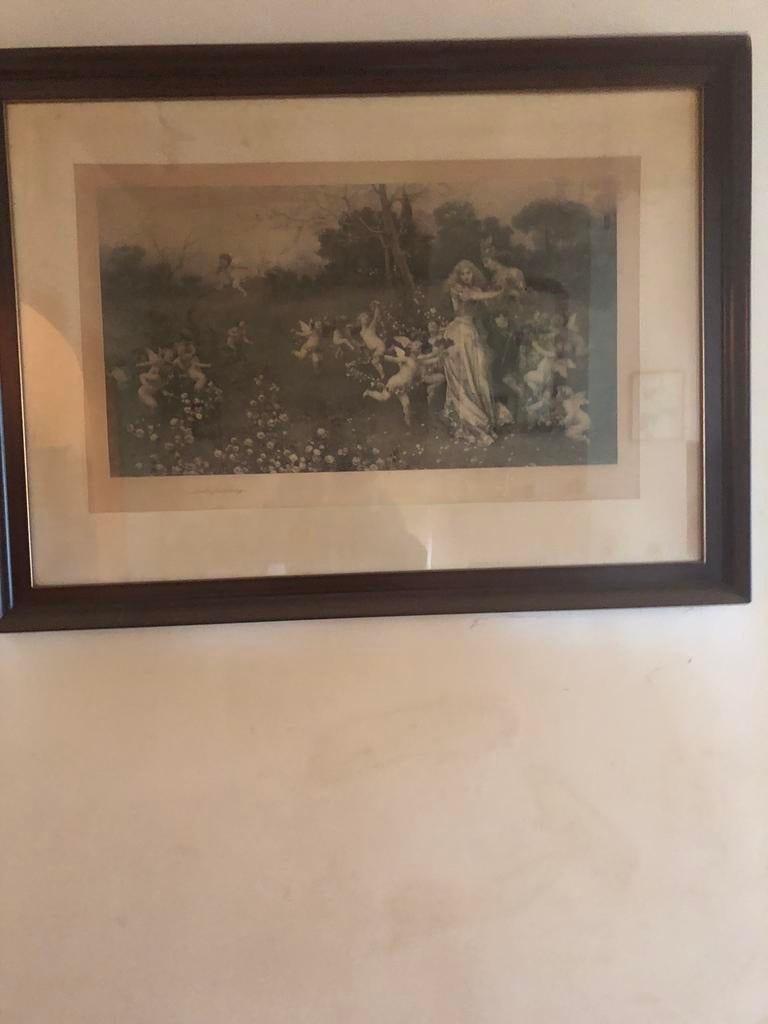 Cadre avec la photo, Antiquités & Art, Enlèvement