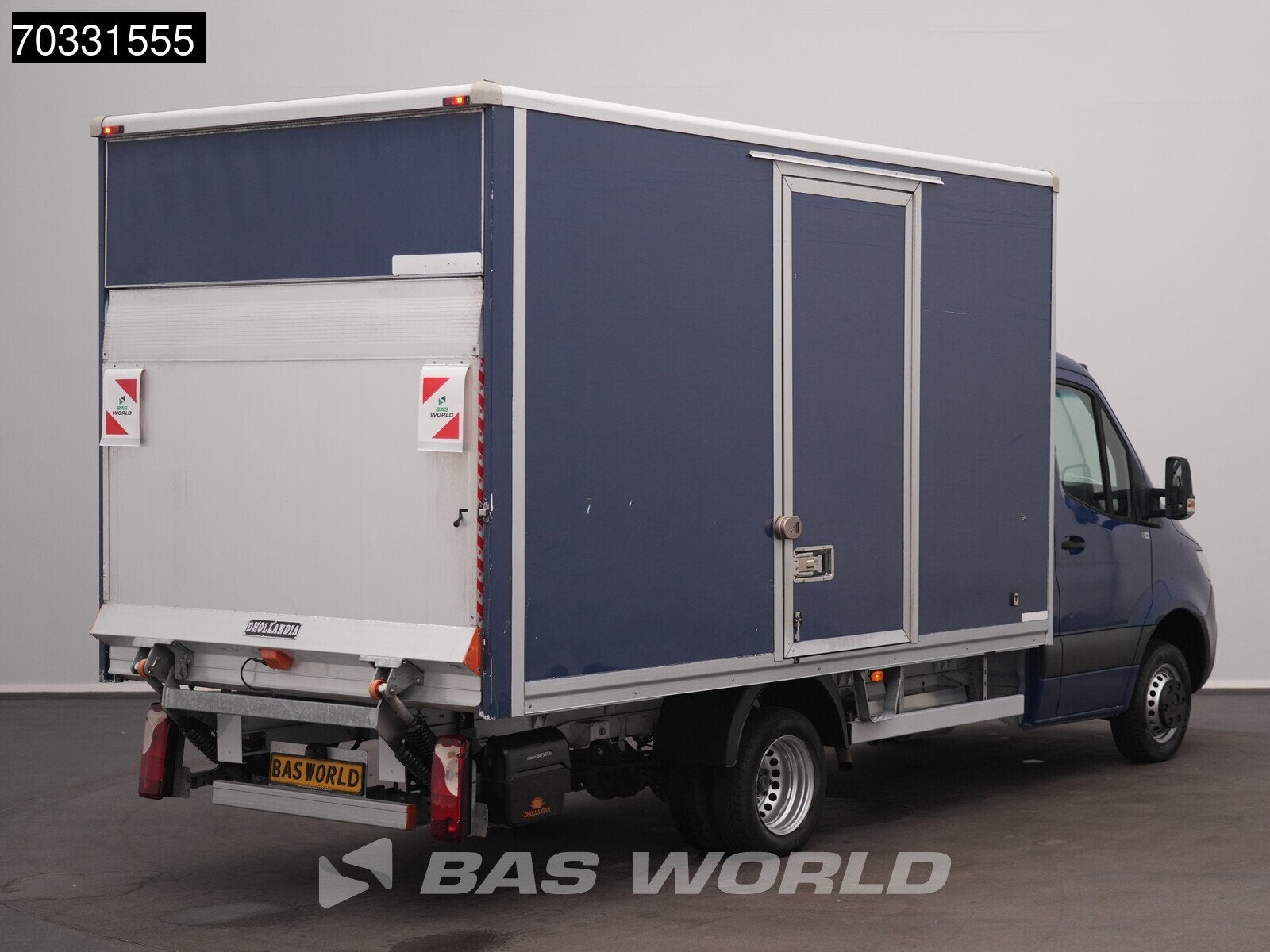 Mercedes Sprinter 315 CDI Laadklep Zijdeur Dubbellucht Bakwa, Stof, Gebruikt, 4 cilinders, 2000 kg