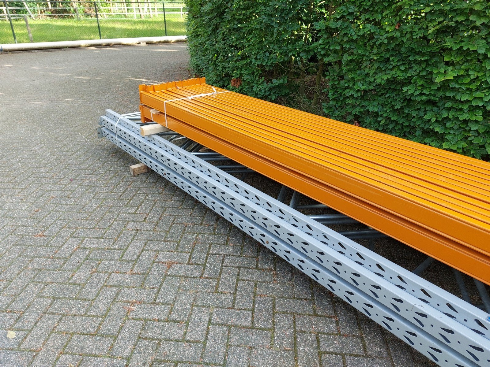 palletstelling magazijnstelling  stelling, Ophalen