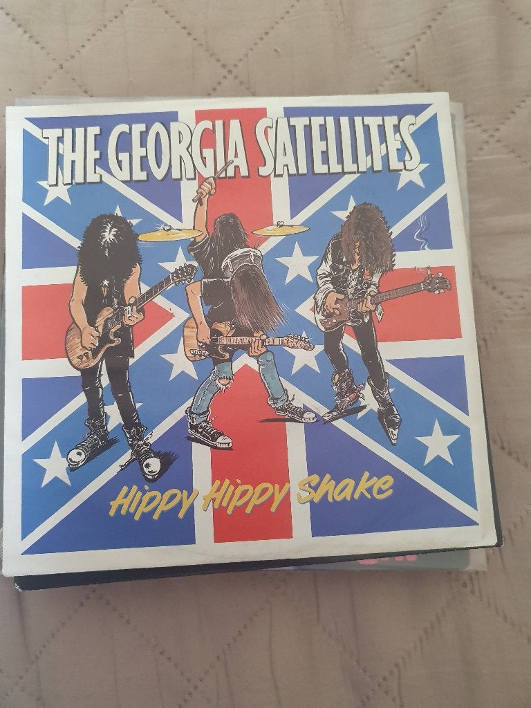 S - The Georgia Satellites ‎– Hippy Hippy Shake - 1988, 7 inch, Ophalen of Verzenden, Zo goed als nieuw, EP