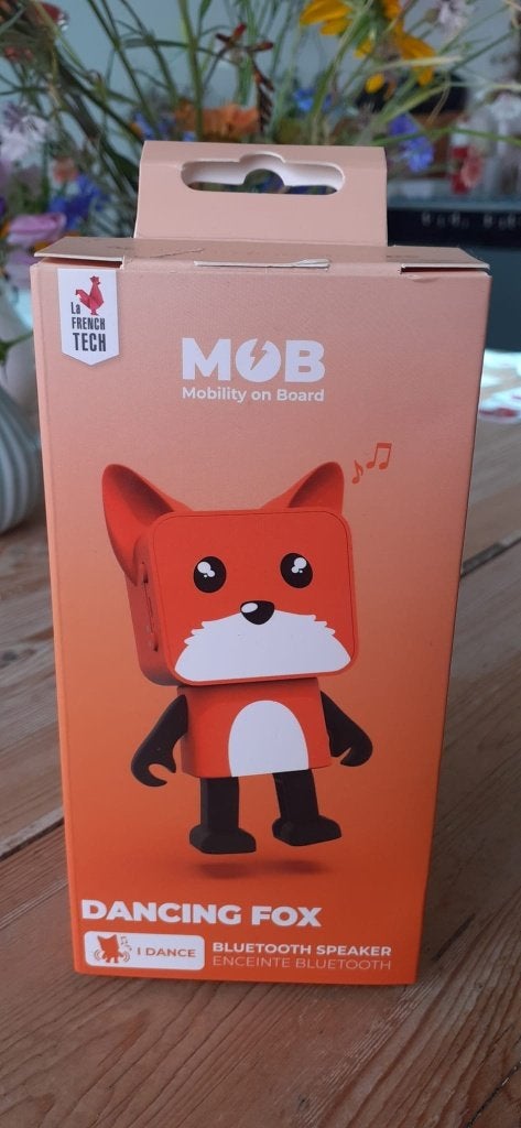 Bluetooth speaker ("Dancing Fox") van het merk MOB. Nieuw, Overige merken, Bluetooth, Nieuw, Ophalen of Verzenden