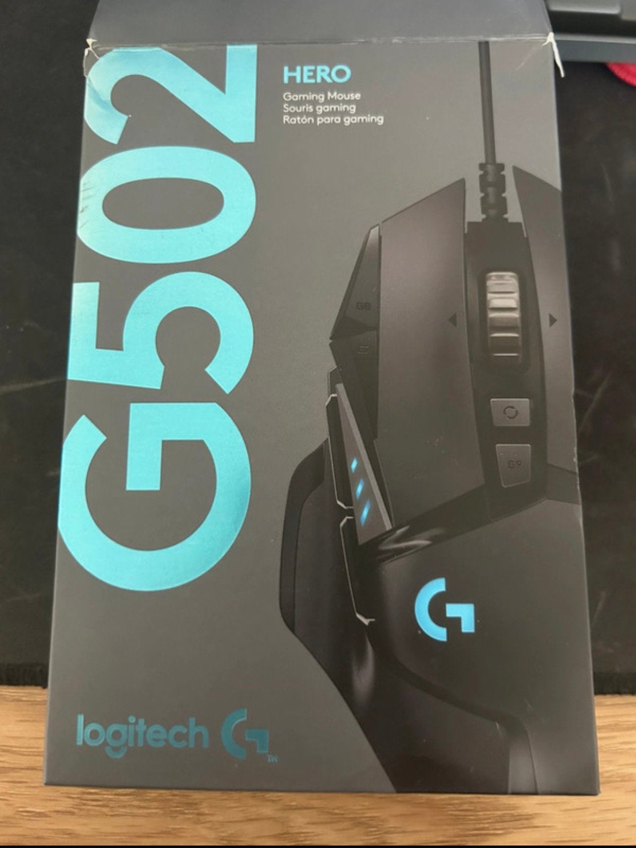 Logitech G502, Informatique & Logiciels, Souris, Souris, Comme neuf, Enlèvement, Droitier