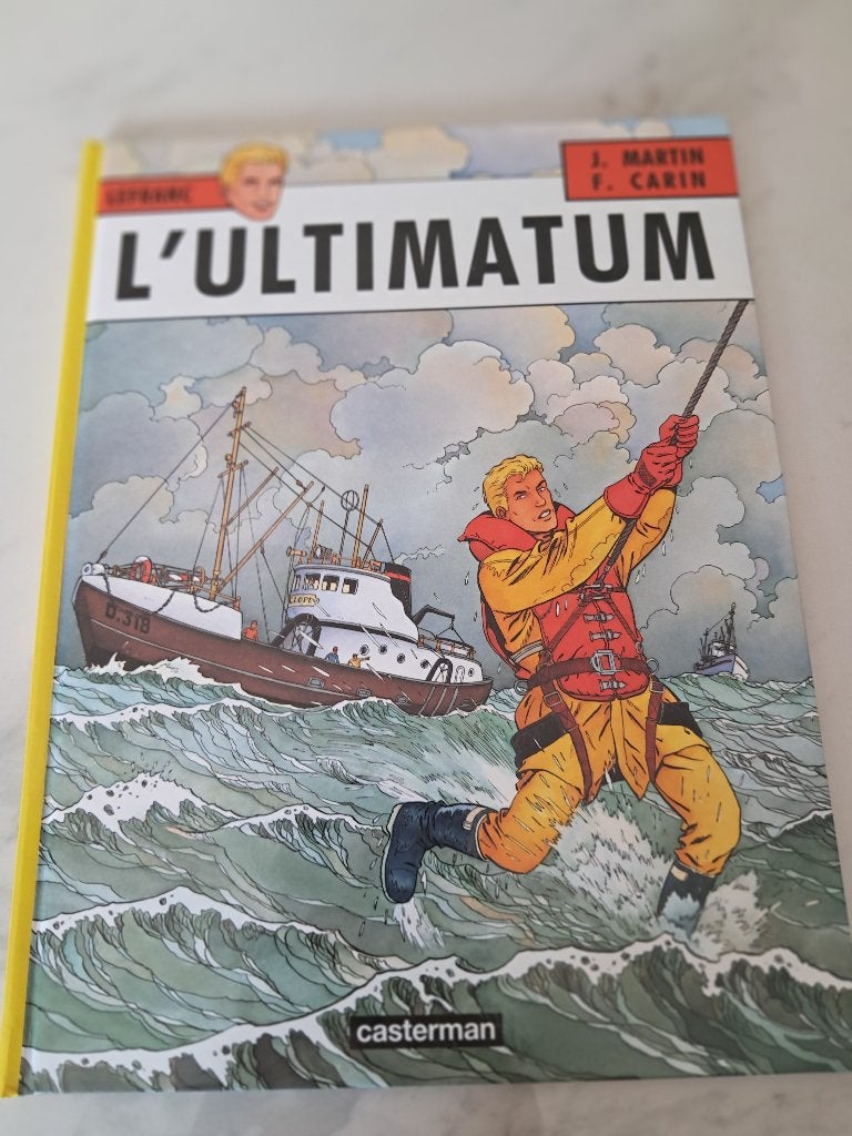 L'ultimatum  Lefranc   t16 + dédicace, Boeken, Stripverhalen, Ophalen, Zo goed als nieuw