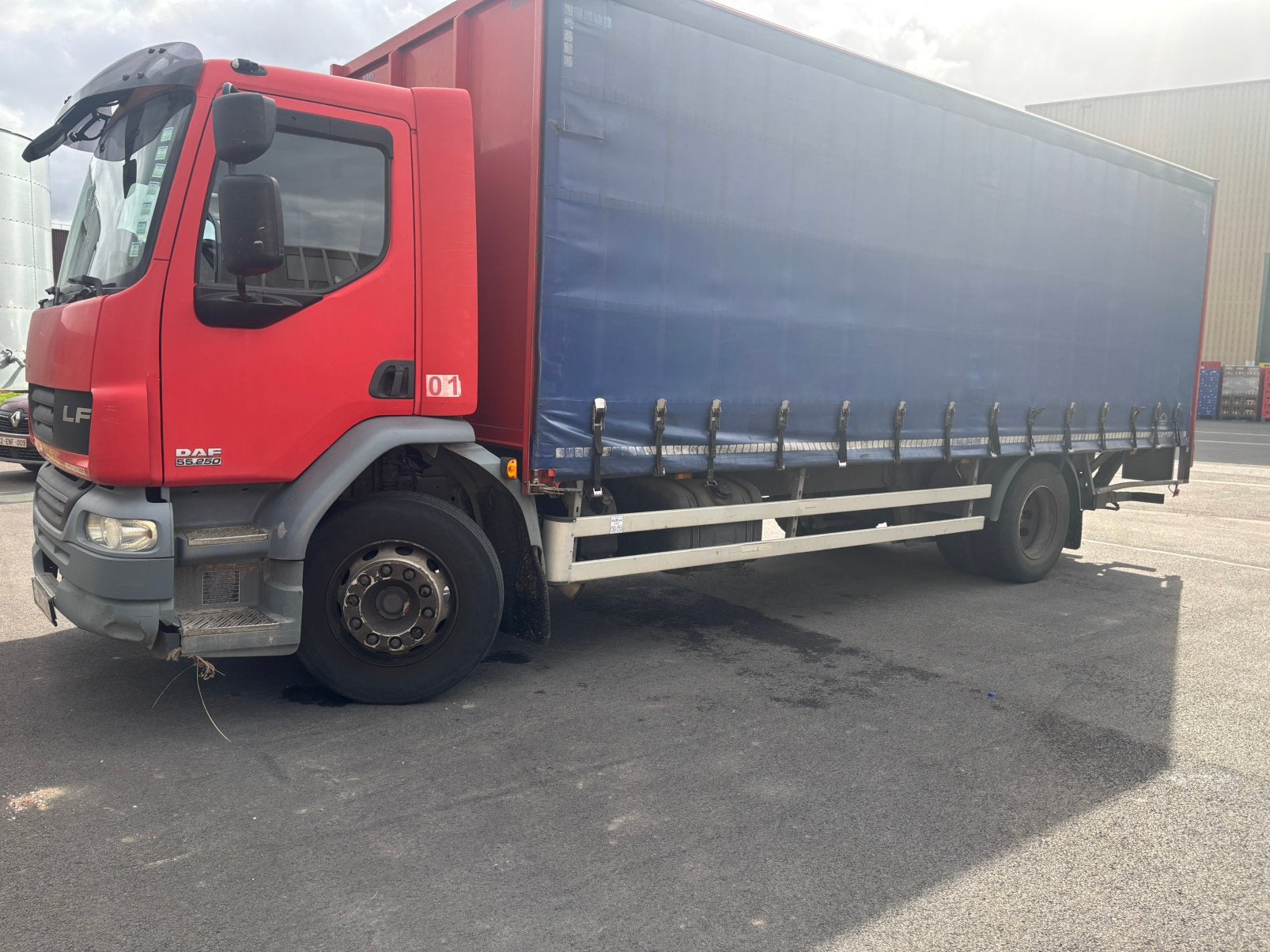 Daf55/250 handgeschakeld, Auto's, Euro 5, Bedrijf, Te koop, Handgeschakeld