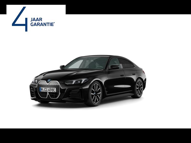 BMW i4 eDrive35 Gran Coupé, Auto's, BMW, Zwart, Zwart, 5 deurs, Cruise Control