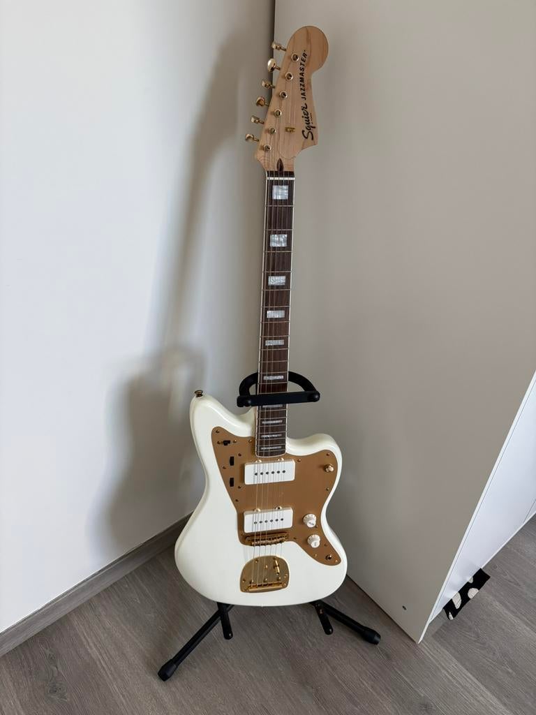 50th anniversary squire jazzmaster, Musique & Instruments, Instruments à corde | Guitares | Électriques, Enlèvement, Utilisé, Solid body