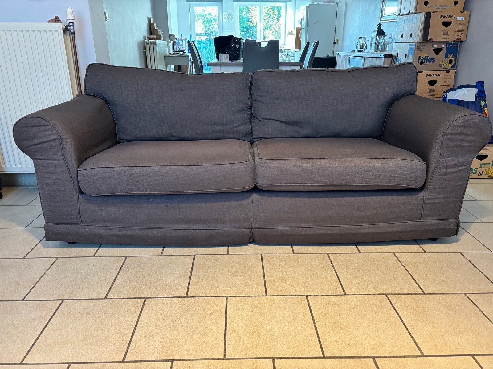 Set van 2 IKEA EKTORP 3-zitsbanken, Ophalen, Zo goed als nieuw