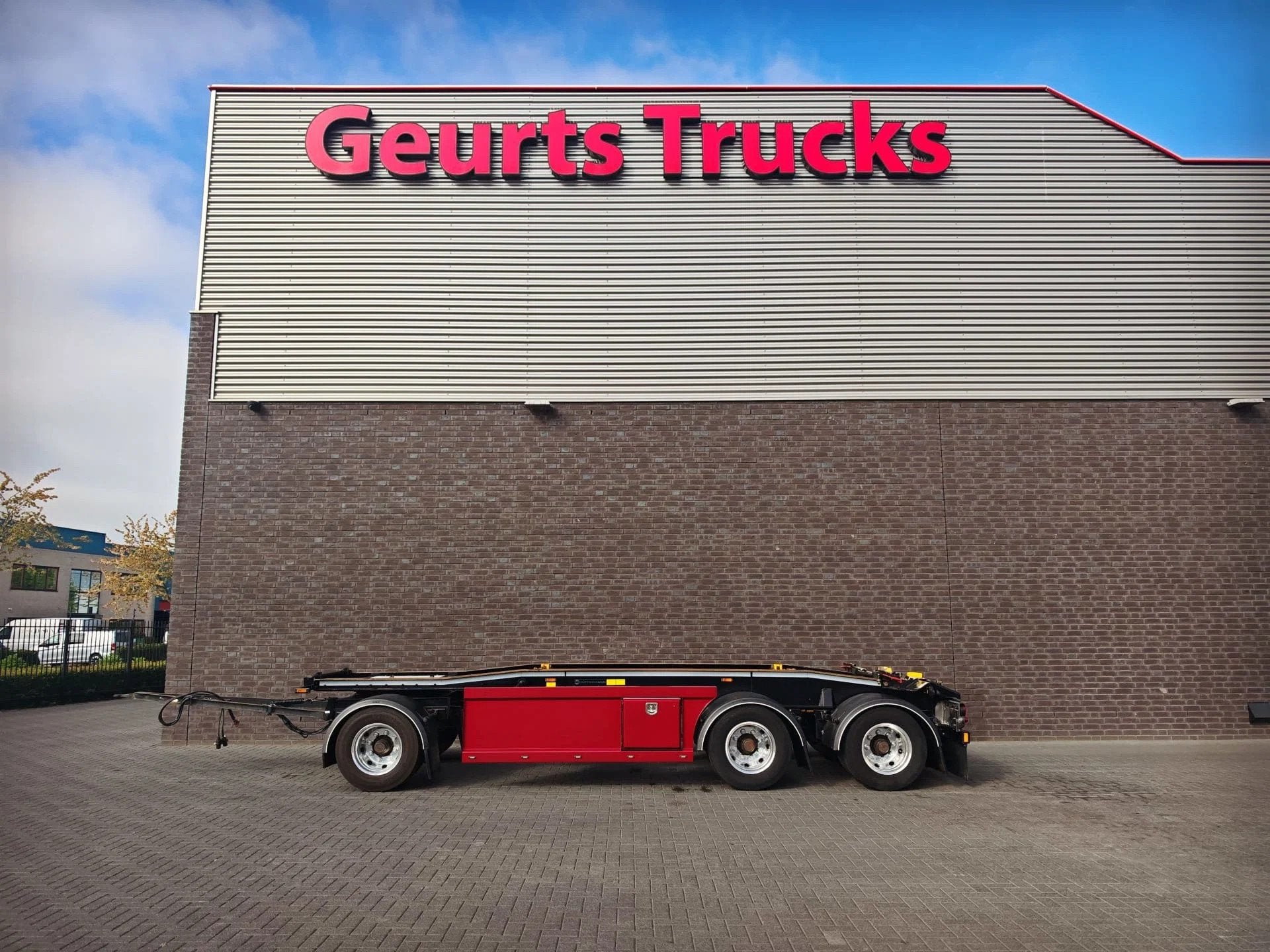 Huffermann HSA 28.70 HSA-3 (bj 2020), Autos, Rouge, Achat, Autres carburants, Remorques et Semi-remorques