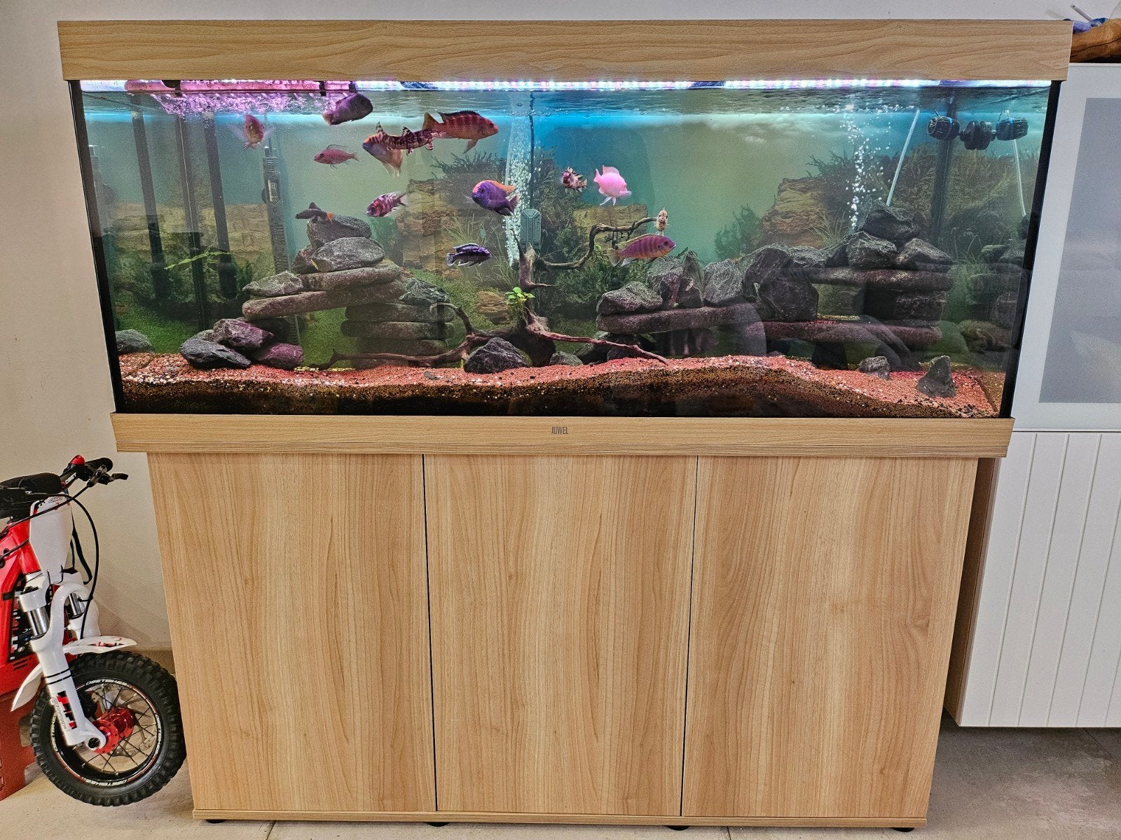Aquarium Juwel rio450, Enlèvement, Chauffage, Comme neuf, Juwel