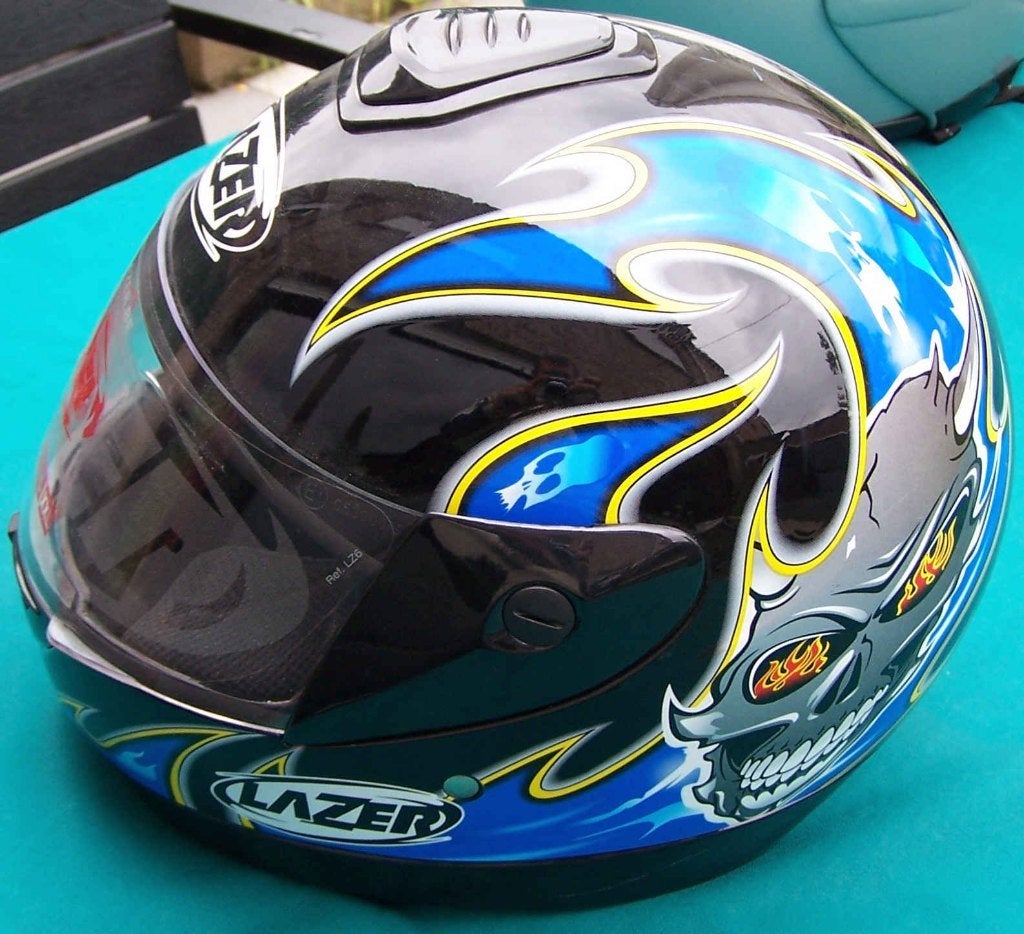 Motorhelm Lazer Devil, Motoren, Kleding | Motorhelmen, XS, Lazer, Nieuw met kaartje, Ophalen of Verzenden