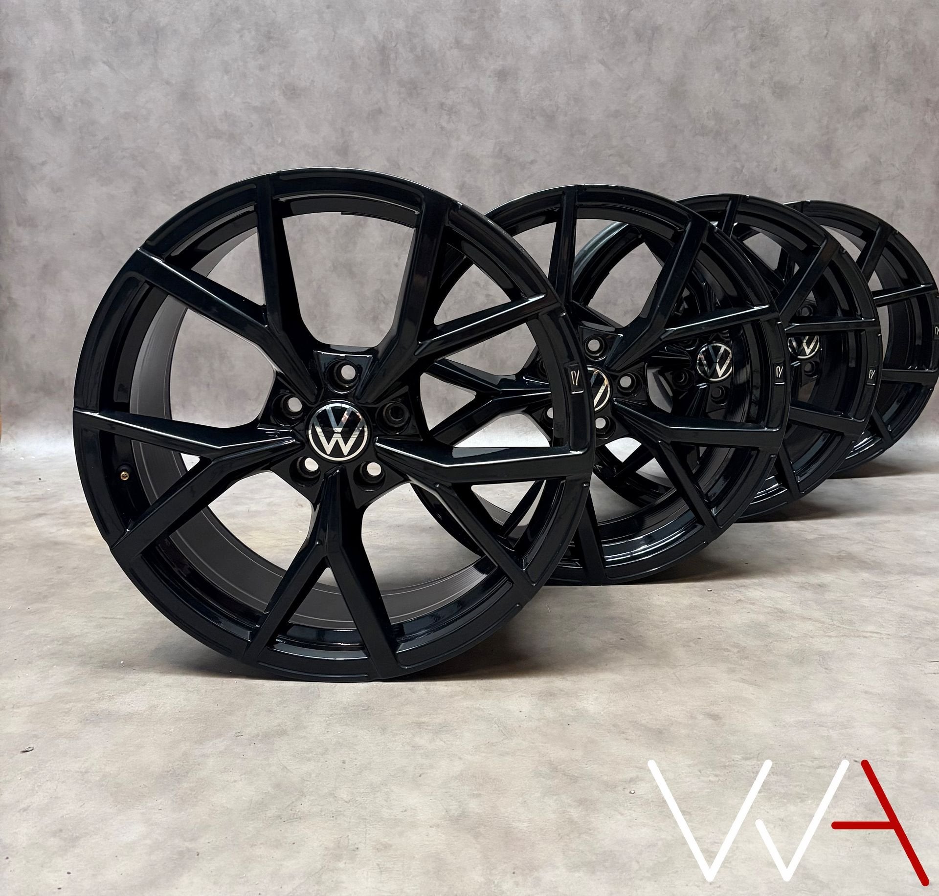 19'' Volkswagen Golf 8 R Estoril velgen set origineel, Autos : Pièces & Accessoires, Véhicule de tourisme, -, Utilisé, -