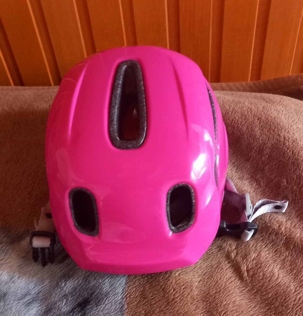Kinderfietshelmen BTWIN roze en lichtroze, Fietsen en Brommers, Fietsaccessoires | Fietshelmen, Meisje, Zo goed als nieuw, BTWIN