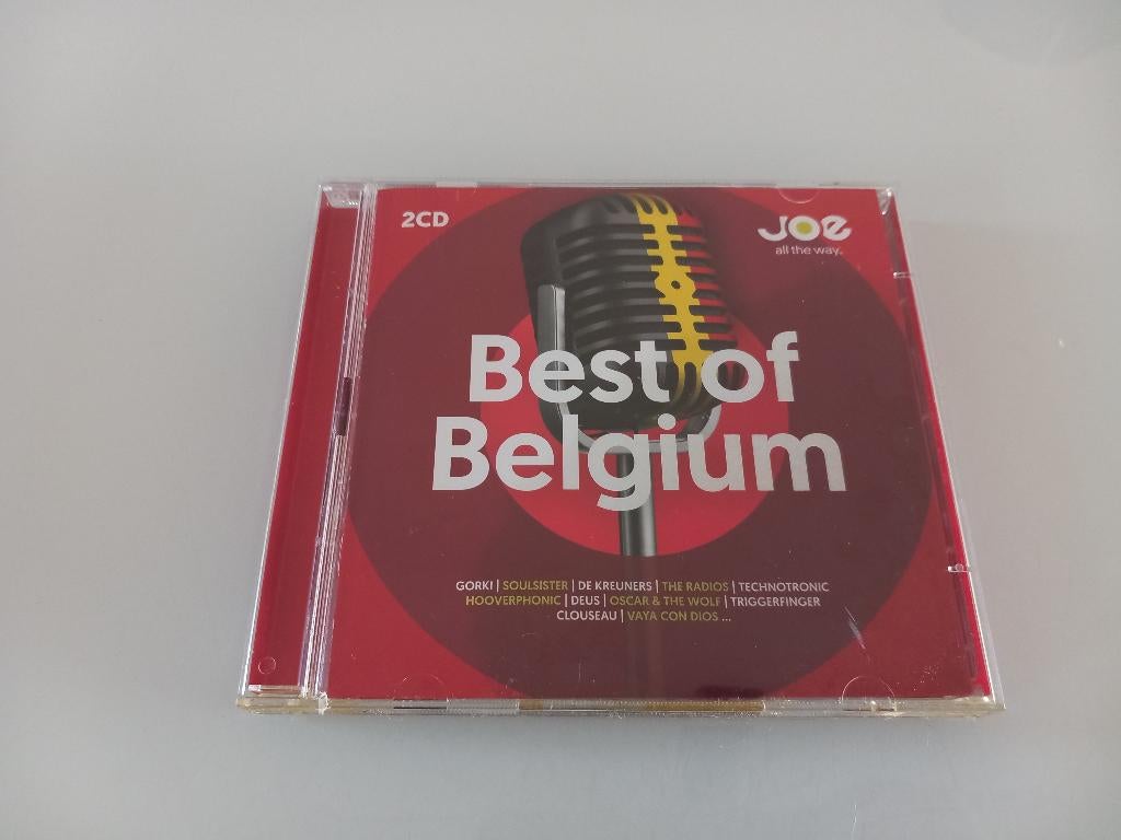 2CD Best of Belgium Belpop Rock Pop Gorki Clouseau TC Matic, Cd's en Dvd's, Ophalen of Verzenden, Zo goed als nieuw, Pop, Boxset