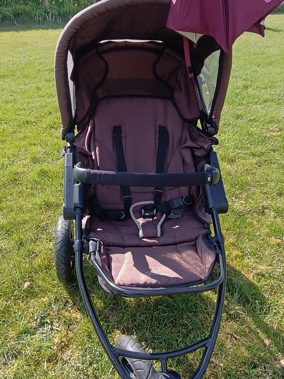Buggy, voetenzak,regenhoes, ligmand, zonnescherm, Maxi-Cosi., Ophalen, Voetenzak