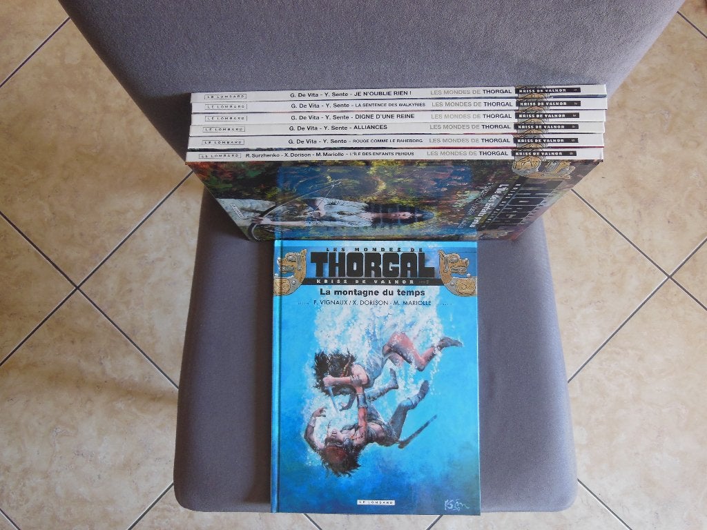 Lot BD Thorgal Kriss de Valnor 1 à 7 Toutes en EO, Livres, Enlèvement ou Envoi, Comme neuf