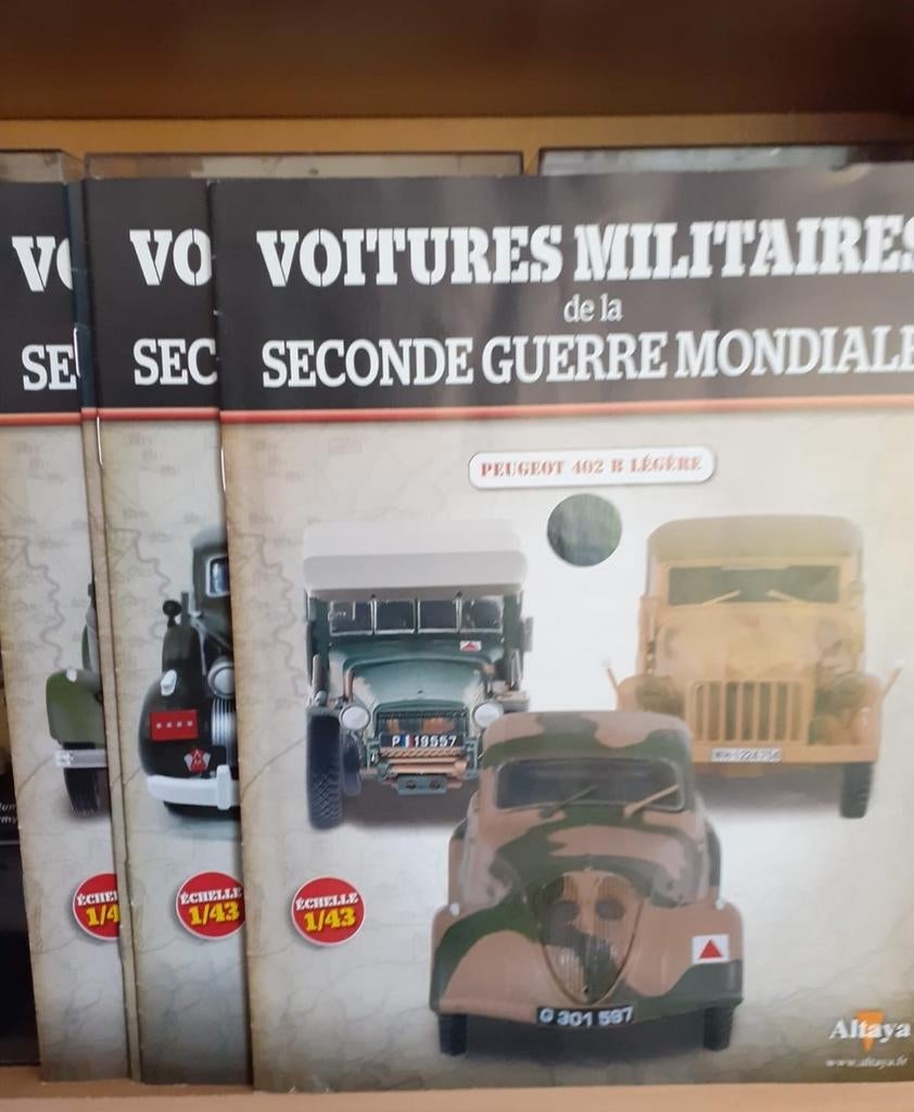 Voitures militaires de collection, Enlèvement