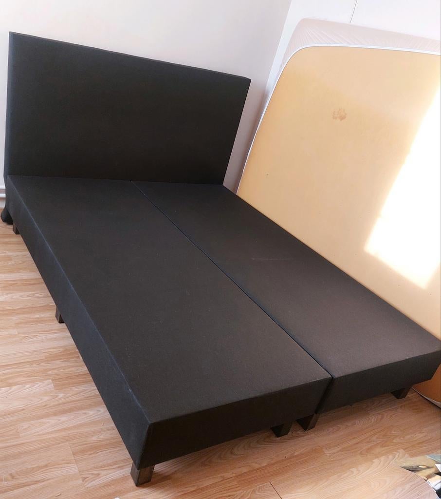 Boxspring 140/190 (aparte stukken), Huis en Inrichting, Ophalen
